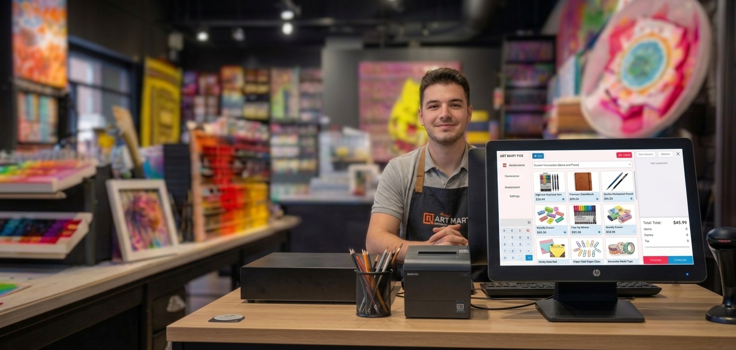 POS Software for Stationery Shops