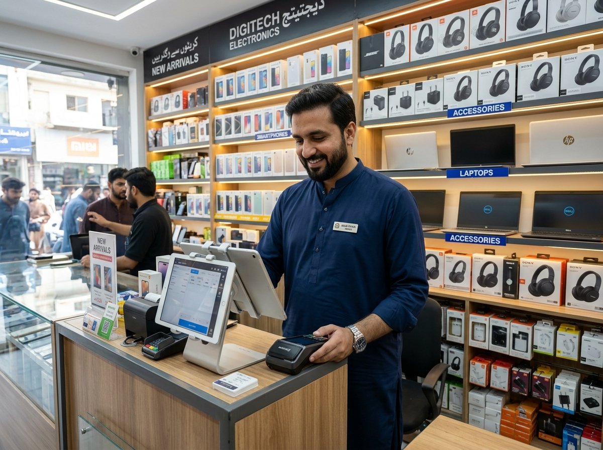 POS software for Electronics Shop
